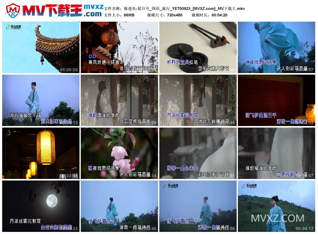 陈进先-思月兮_国语_流行_YE700923